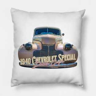 1940 Chevrolet Special Deluxe Coupe Pillow