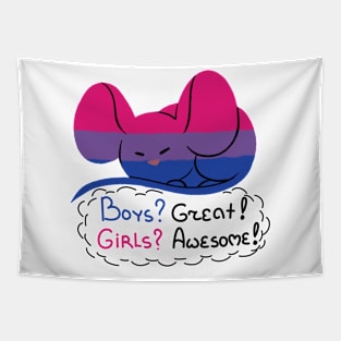 Bisexual Pride Mouse Tapestry