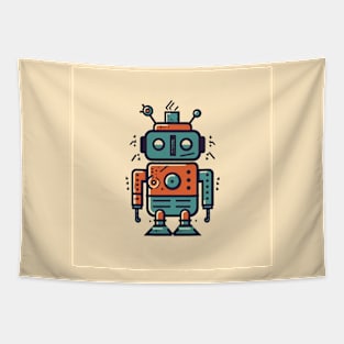 Cute robot Tapestry