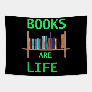 Books are Life Tapestry