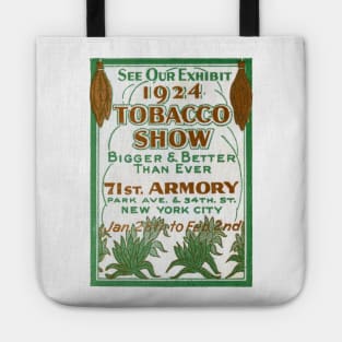 1924 New York City Tobacco Show Tote