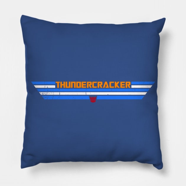 Seeker Cracker Pillow by nickbeta