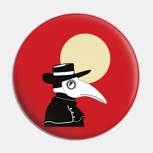 The Plague Doctor On a Bloody Night Pin