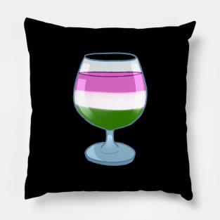 Genderqueer cocktail #4 Pillow