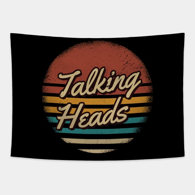 Talking Heads Retro Style Tapestry by JamexAlisa
