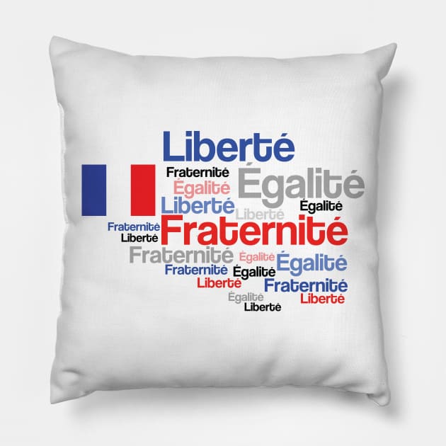 French Bastille Day Pillow by AntiqueImages