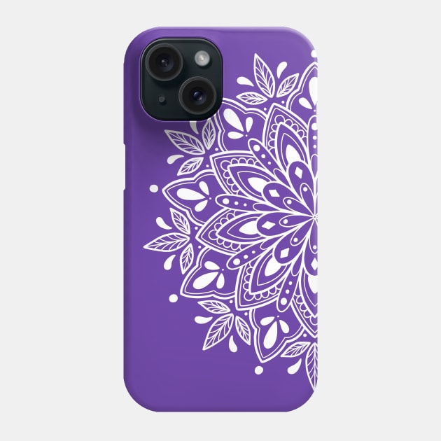 Bohemian Mandala Pattern by Lorna Laine Phone Case by Lorna Laine