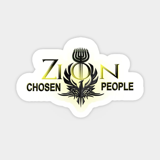 ZION Chosen People| New Collection Israel Shirt| Soft Unique Design from Sons of Thunder Magnet by Sons of thunder