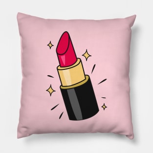 Cute lipstick design Pillow