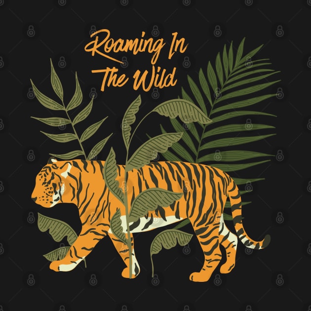 Roaming In The Wild - Tiger by Animal Specials