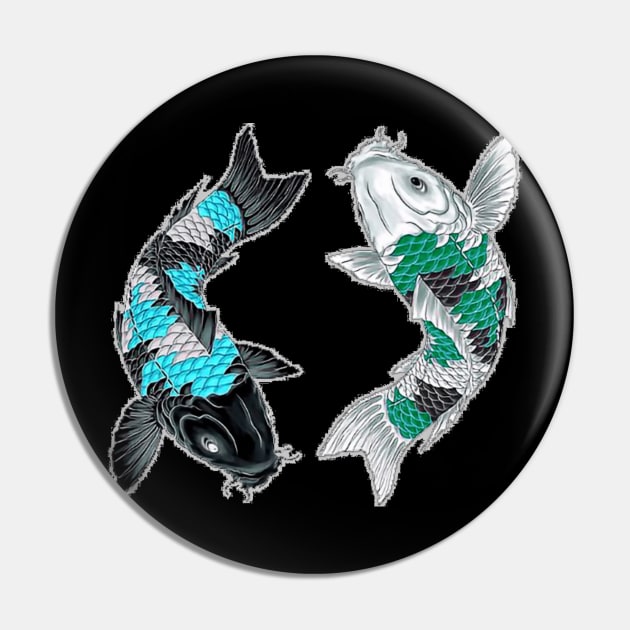 koi fish Pin by WitchyAesthetics