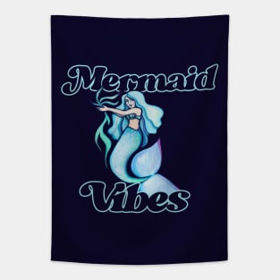 Mermaid Vibes Tapestry