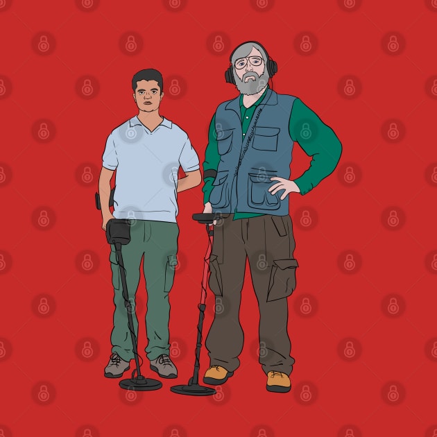 Russell & Hugh - DMDC - Detectorists by InflictDesign