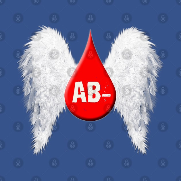 Blood Type AB Negative - Angel Wings by PurplePeacock