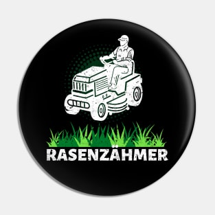 Rasenzähmer Rasentraktor Aufsitzmäher Pin