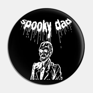 Spooky Dad Pin