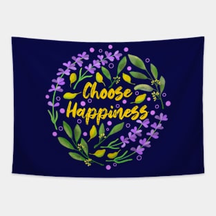 Choose Happiness Tapestry