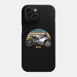 2017 Ducati 1299 Panigale Superleggera Vintage Motorcycle Design Phone Case