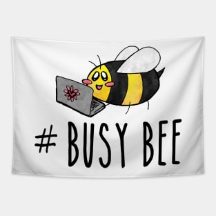 Hashtag Busy Bee Tapestry