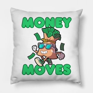 Money Moves Pillow