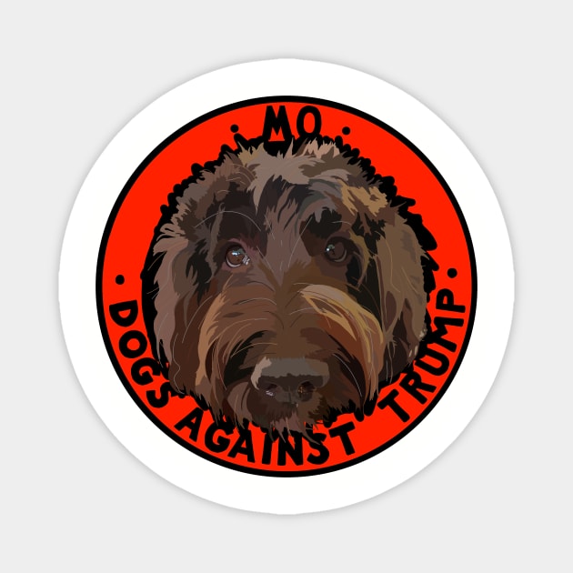 DOGS AGAINST TRUMP - MO Magnet by SignsOfResistance