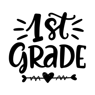 1st Grade Lettering - Back to school T-Shirt