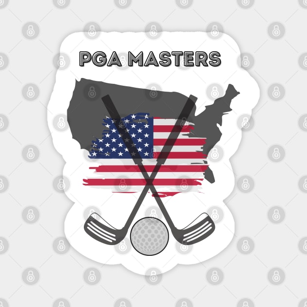 PGA Masters tournament Magnet by Love My..