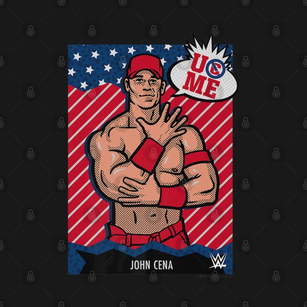 John Cena American Flag Poster by Holman