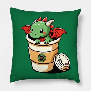 Dragon Coffee Pillow