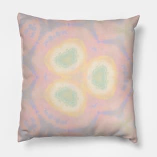 Kaleidoscope Of Soft Seasonal Colors Pillow