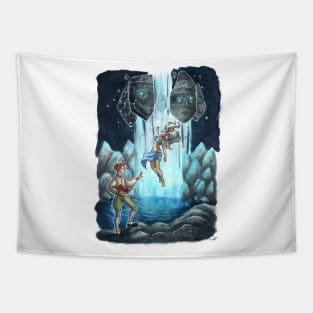 Atlantis Watercolour Tapestry