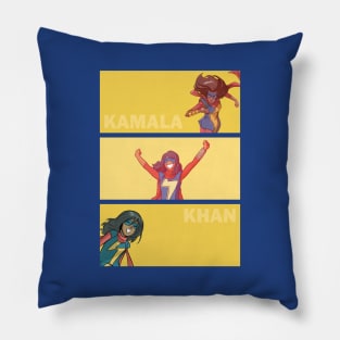 Kamala Khan Panels Pillow