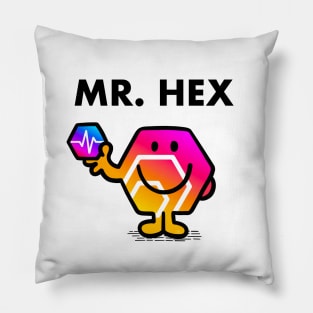 Mr Hex Pillow