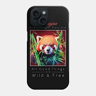 Red Panda Nature Outdoor Imagine Wild Free Phone Case