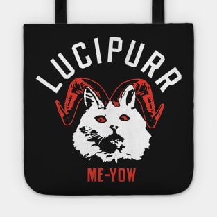 Lucipurr Me-Yow - Halloween Cat Tote