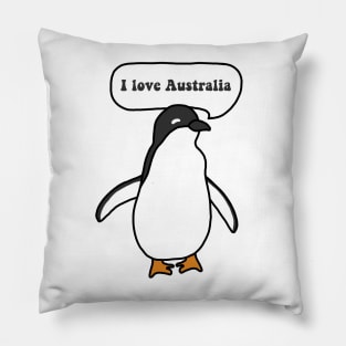 I Love Australia Pillow