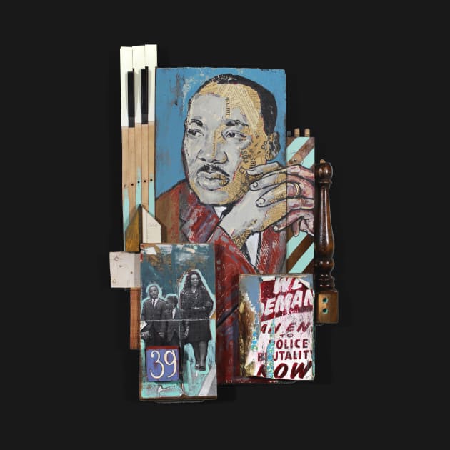 Martin Luther King, Jr "The Measure of a Man" by todd_stahl_art