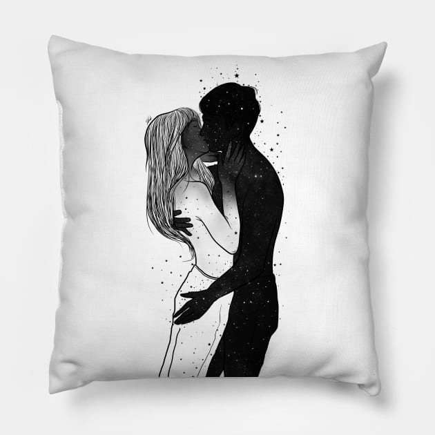 Souls connection. Pillow by Muhammedsalah