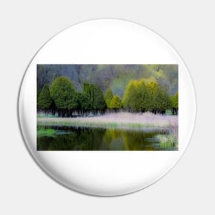 Peaceful Pond Pin