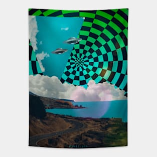 UFO Still Coming Tapestry