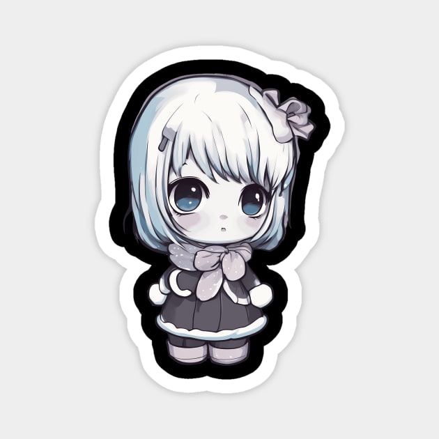 Little Kawaii Baby Princess Magnet by animegirlnft