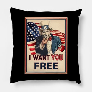 Uncle Sam Pillow