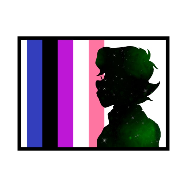 Galaxy Pidge Genderfluid Pride by QZineArt