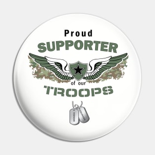 Support our Troops Pin