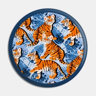 Tropical Tiger Cub Jungle Pin