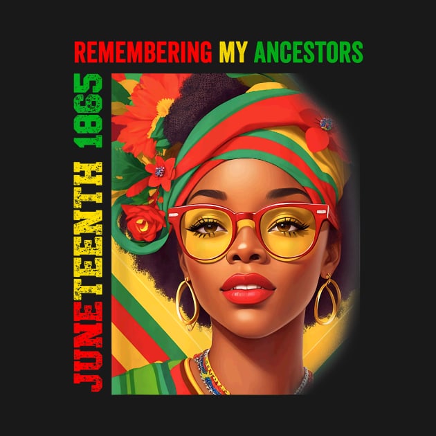 Juneteenth Women Remembering My Ancestors 2023 by Davito Pinebu 