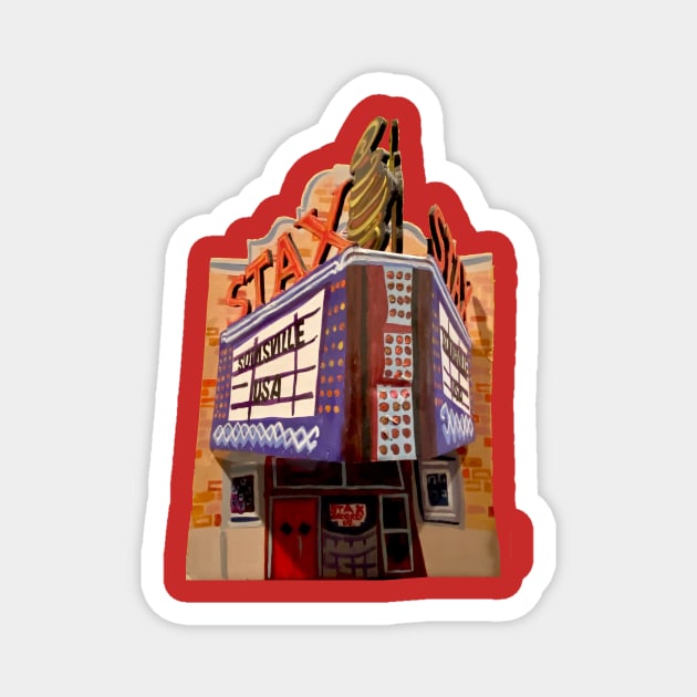 STAX Marquee Magnet by SPINADELIC