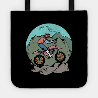 Dirt Bike Motocross Hobby Race Tshirt Tote