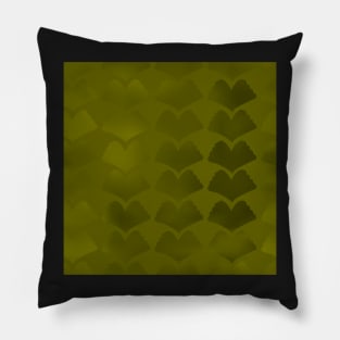 Jewel Ginkgo Single Hue Array Yellow Green 5748 Pillow