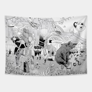 ARTISTRY CIRCUS Tapestry